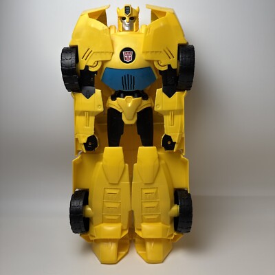 Transformers Ultimate Bumblebee Camaro Action Figure 19 1/2  Tall Sound Works!