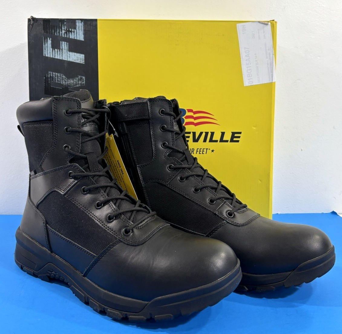 14 REGULAR BELLEVILLE BV918ZWP SPEAR POINT SIDE-ZIP  display picture 1