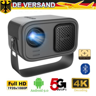 Mini Beam Projektor 4K HD 5G WiFi Heimkino Unterstützung HDMI und USB