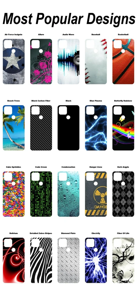 Any Custom Vinyl Skin / Decal Design for the Google Pixel 5 - Buy 1 Get 2 Free! - Image 2 of 4