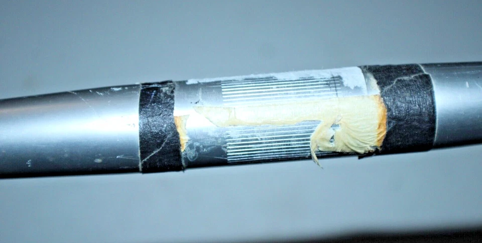 Manillar de barra plana Kalloy MTB 25,4/22,2 mm 56 cm 5° curvado plateado híbrido remitente a EE. UU. Foto 3 de 4