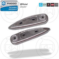 Paar Originale Piaggio Skipper LX 125 1998-1999 PedalstüTzen