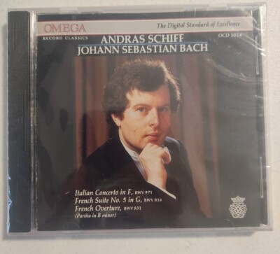 Andras Schiff/J.S. Bach Italian Concerto in F (CD, 1990)