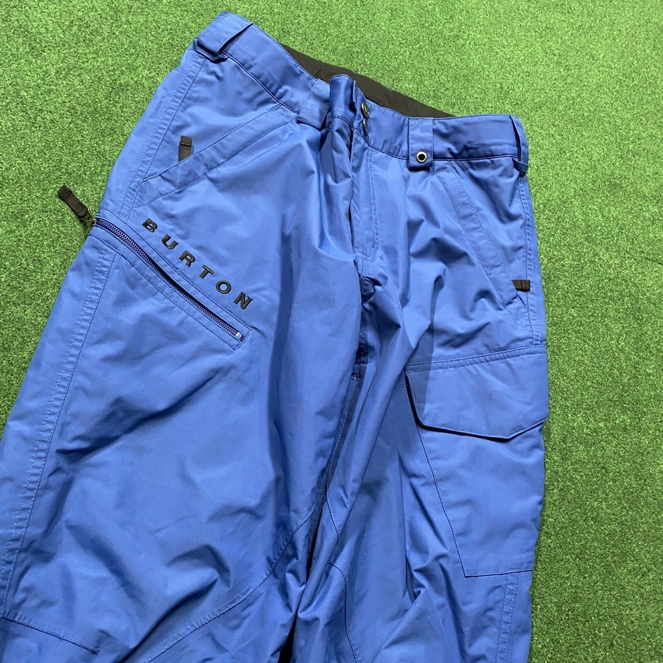 Pantalones Burton De Colección Para Hombres S Azul Y2K Esquí Nieve Snowboard DRYRIDE Forro Living Foto 3 de 4