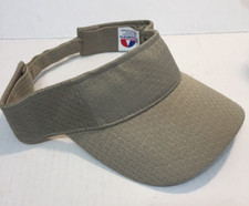 Visor by Headmost Caps Adjustable Size: Khaki Ships Same Day Brand New