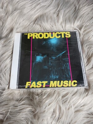 The Products: Fast Music CD (Careza De Tornado Records, 2003) New (Cracked Case)