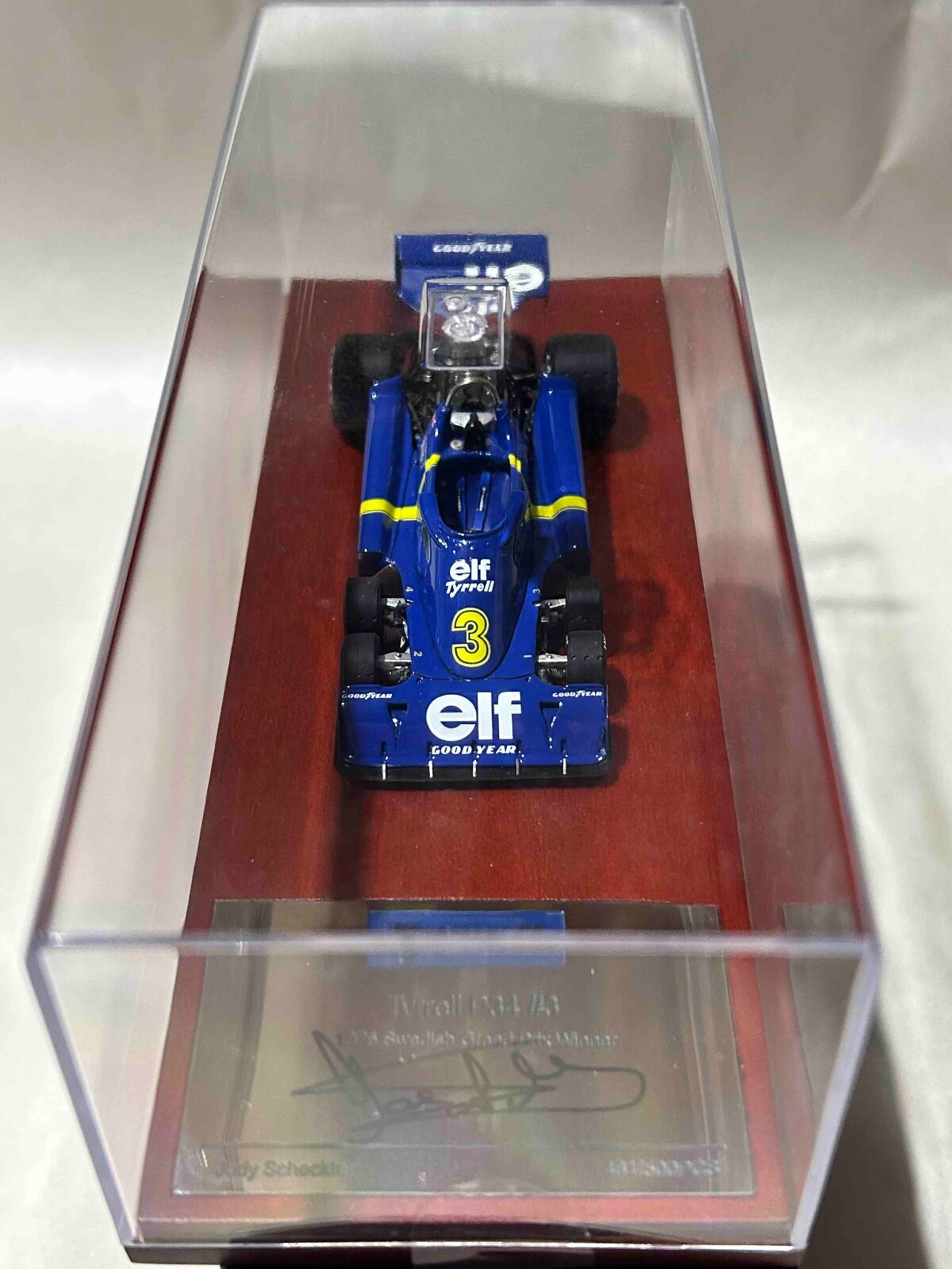 TYRRELL P34 SCHECKTER WIN GP DE SUEDE 1976 TSM 1/43