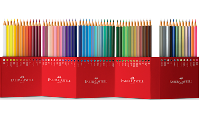 FaberPastel60色 Faber-Castell Classic Colouring Pencils Set of 60 Assorted