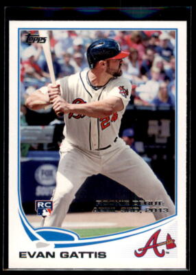 2013 Topps Update  Evan Gattis  RD #US87 Atlanta Braves