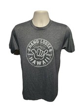 Hang Loose Hawaii Shaka Brah Adult Small Gray TShirt