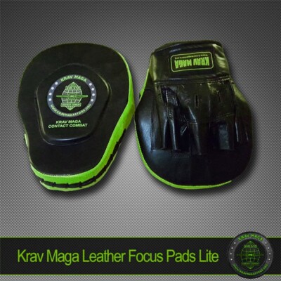 KRAV MAGA LITE LEDER FOCUS PADS SUPERLEICHT - Verbessern Fokus und Genauigkeit