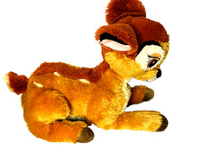 Disney Store Original Bambi Lying Down Plush Deer Store Exclusive Authentic 13"