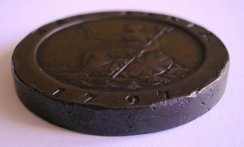 GREAT BRITAIN - BRITISH 2 PENCE - 2 PENNY - CARTWHEEL - 1797 - - Picture 4 of 10