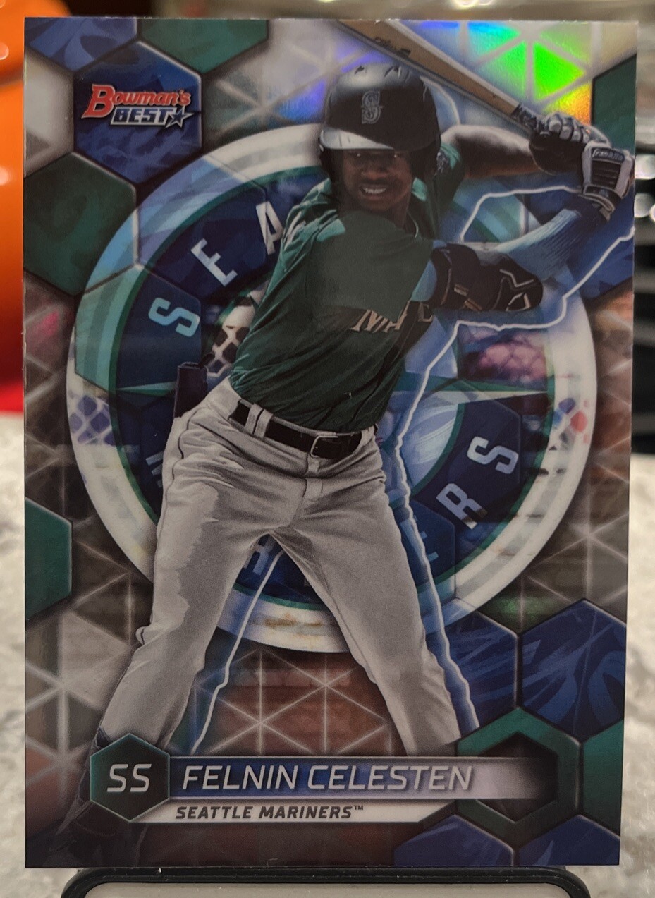 2023 Bowman's Best Felnin Celesten Refractor - Seattle Mariners #TP-24