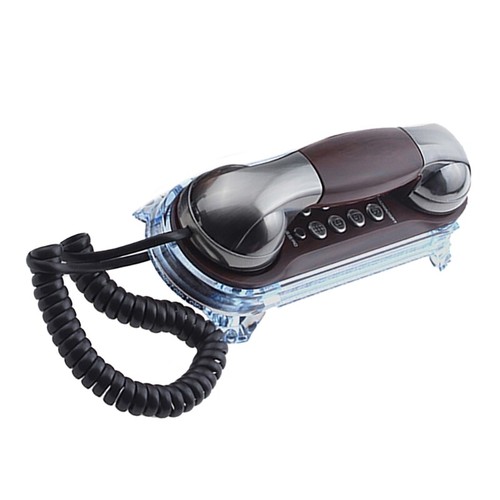 MT025 Telefon Elegancki telefon ścienny z dużym przyciskiem Przychodzący podświetlany - Zdjęcie 6 z 10