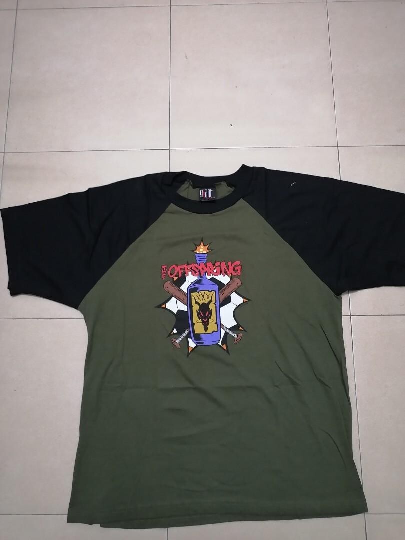 Vintage The Offspring Hooligan Raglan Tee Size XL | eBay