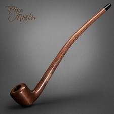Mr. Brog WOODEN TOBACCO SMOKING PIPE Lotr Gandalf Hobbit 151 CHURCHWARDEN 14" Br