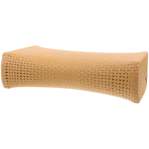  Bathtub Pillow Bamboo Neck Yoga Bolster Couch Pillows Cervical - Picture 1 of 12