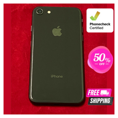 Apple iPhone 8 64GB/128GB Unlocked - Red, Gold, Space Gray - Very Good Conditio