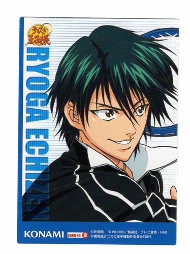 Tarjeta coleccionable especial Nº9 vol.11 El príncipe del tenis anime Echizen Ryoga - Imagen 3 de 3