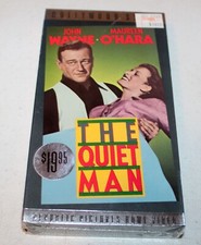 The Quiet Man (New Sealed VHS, 1952 from 1987) John Wayne, Maureen O’Hara