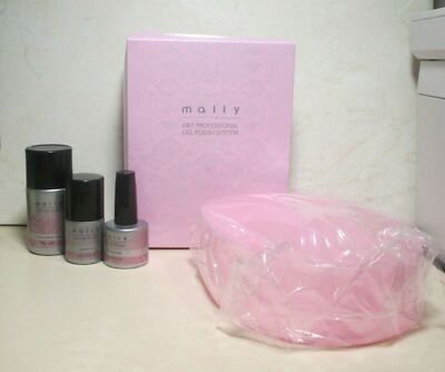MALLY REMOVER BOWL + CUTICLE OIL, TOP COAT, NAIL SURFACE CLEANSER