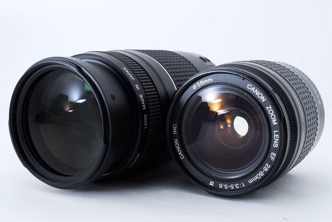 CANON EOS Kiss X9i/EF 28-80㎜/EF 75-300㎜ Canon EOS Kiss X9 Digital SLR Camera with EF28-80㎜ & EF 75