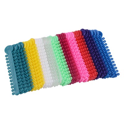 40stk Dental Orthodontic Ligature Ties Elastische Bands Ligature Tie yw