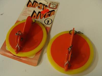 Luhr Jensen Dipsy Diver (2 Stück)  - Grösse 1 - das Original - nie benutzt