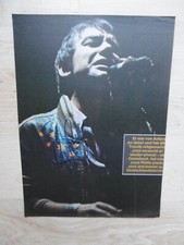 Eric Burdon "Animals" autograph signed A4 magazine image