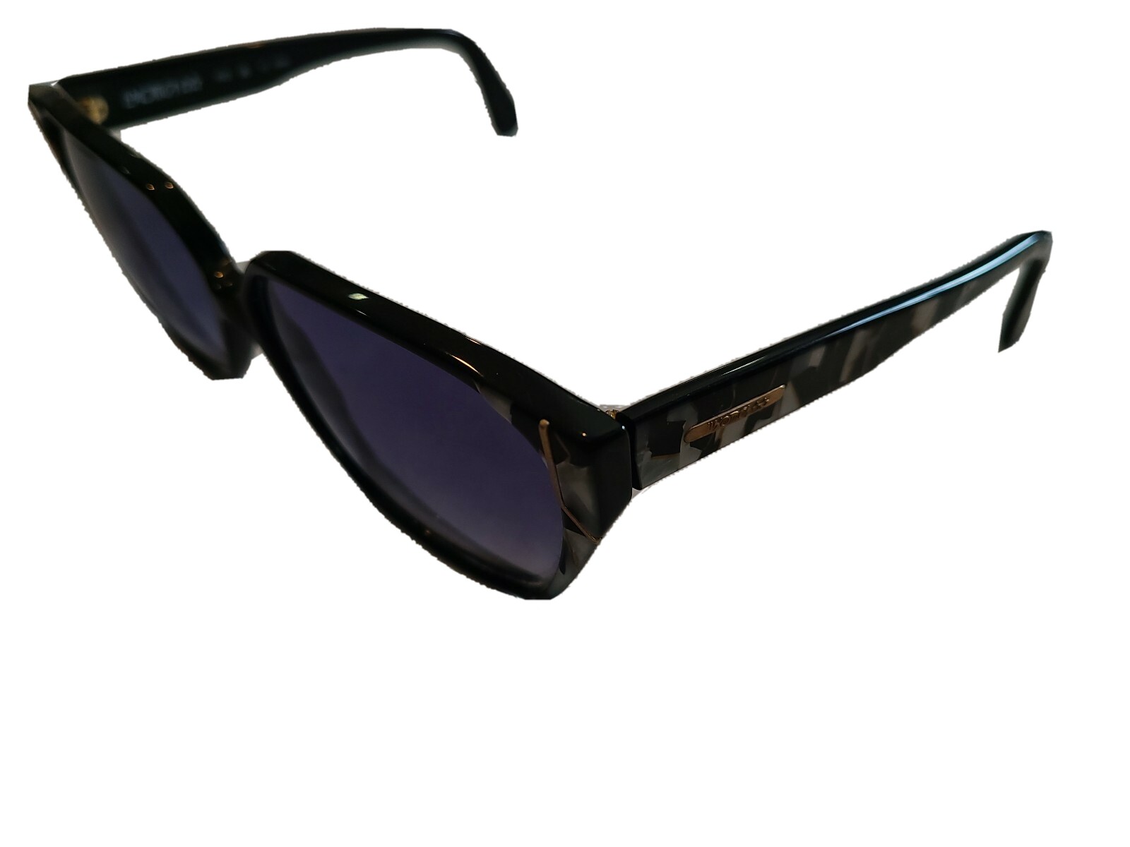 LUXOTTICA SUNGLASSES 1412 UV GARD PEARL BLACK ITALY 149.50. eBay