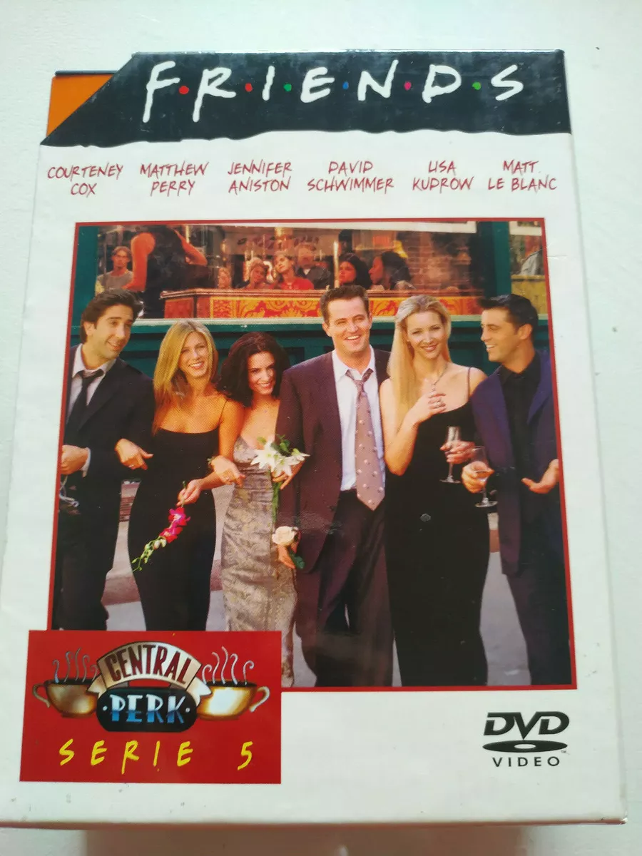 Friends Fifth Season 5 Complete Series TV - 4 X DVD Spanish English Warner