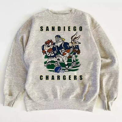 Vintage NFL San Diego Chargers L0oney Tunes Sweatshirt Retro Men Women