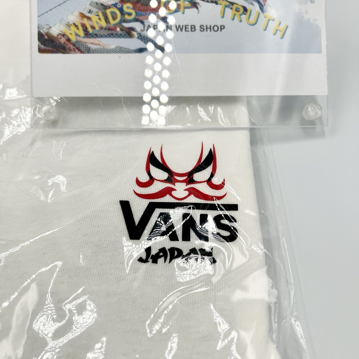 VANS and JAPAN CULTURE GOEMON KABUKI Short Sleeve T-Shirt