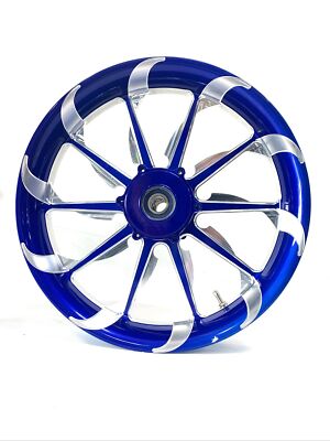 その他 King NINJA STOCK SIZE ROYAL BLUE CONTRAST TORNADO WHEELS FOR 06