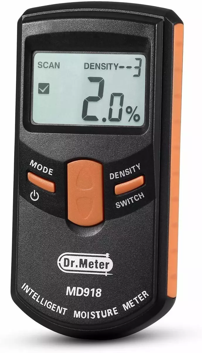 Pinless Wood Moisture Meter Dr.meter Intelligent Lumber Moisture Meter MD918