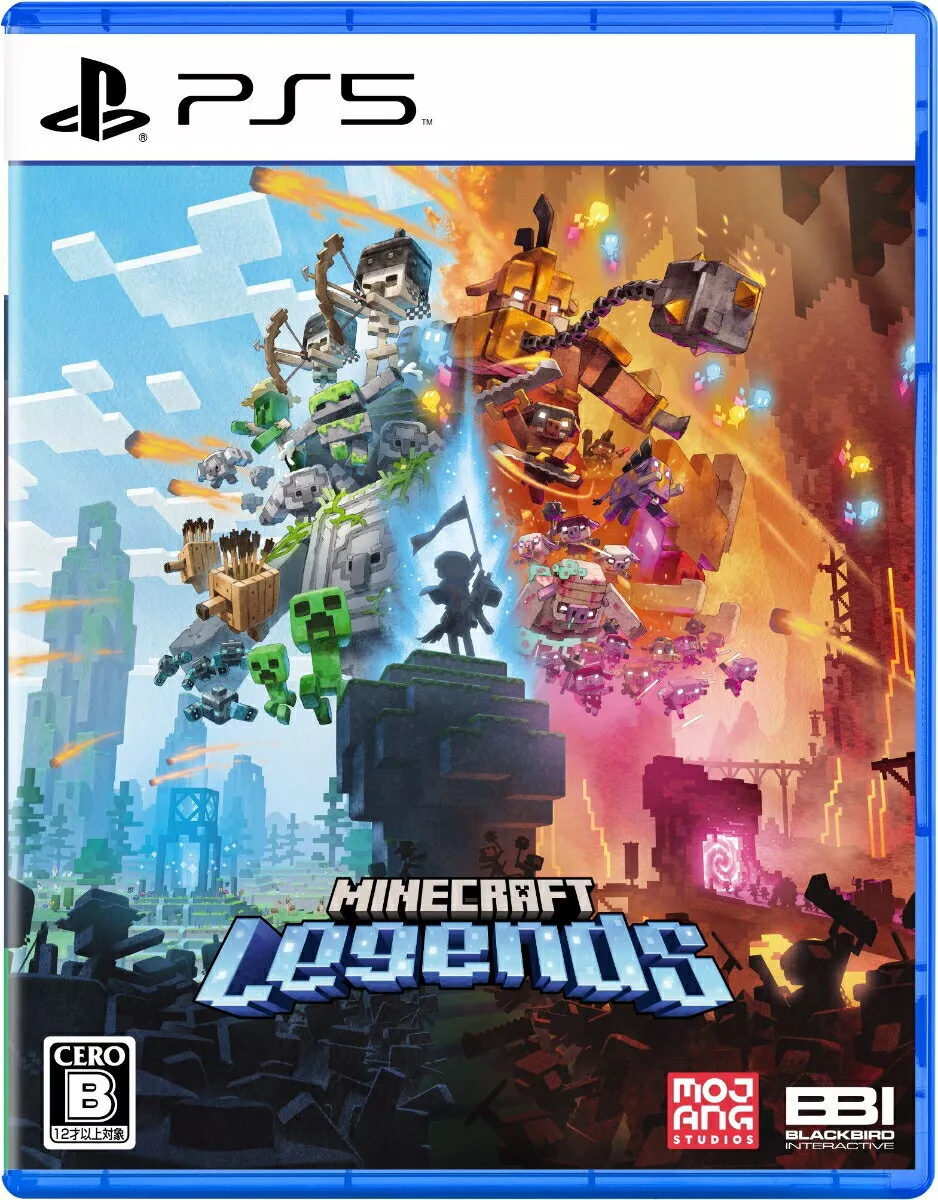 Minecraft Legends Playstation 5 PS5 Video Games From Japan NEW