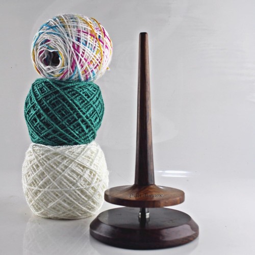 Yarn Holder Stand Spindal Storage for Skeins of Yarn Wool Chrochet Dispenser - Foto 22 di 27