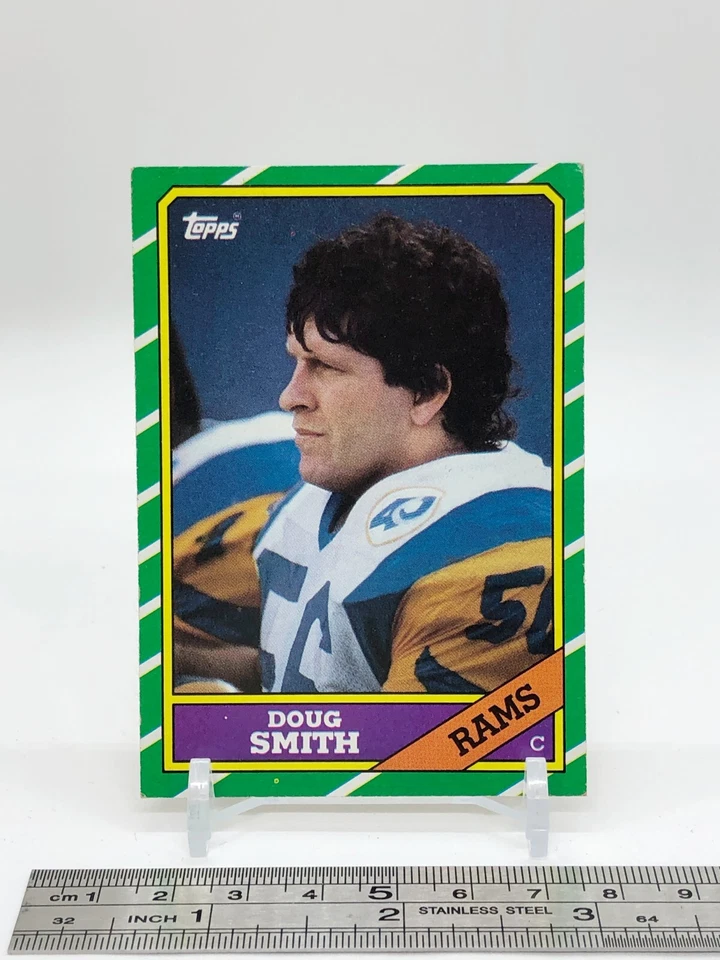 Doug Smith Card Football Topps Chewing Gum Plyers NFb Inc #83 - Image 2 of 4