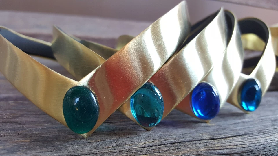 A full set of All 9 Brass Sailor Moon Tiara  - Image 4 of 4
