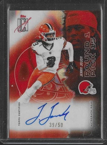 2025 Topps Chrome Jerry Jeudy Chrome Autographs (RAW)
