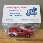 Hot Wheels 1967 Chevy Camaro Bob's Toy Car Show Dec. 2000 Red & White 1 of 70