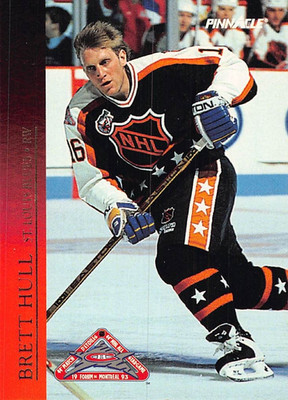 1993-94 Pinnacle Hockey All-Star Game Insert Brett Hull #34 NM/MT STL Blues