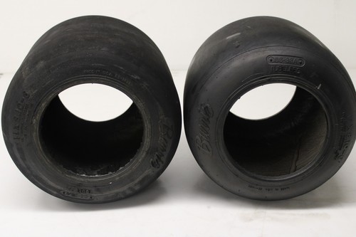 Two (2) Burris 33 Oval Dirt Go Kart Racing Tire tires right side 11 x 8.10 x 6