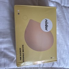 silicone strapless adhesive bra
