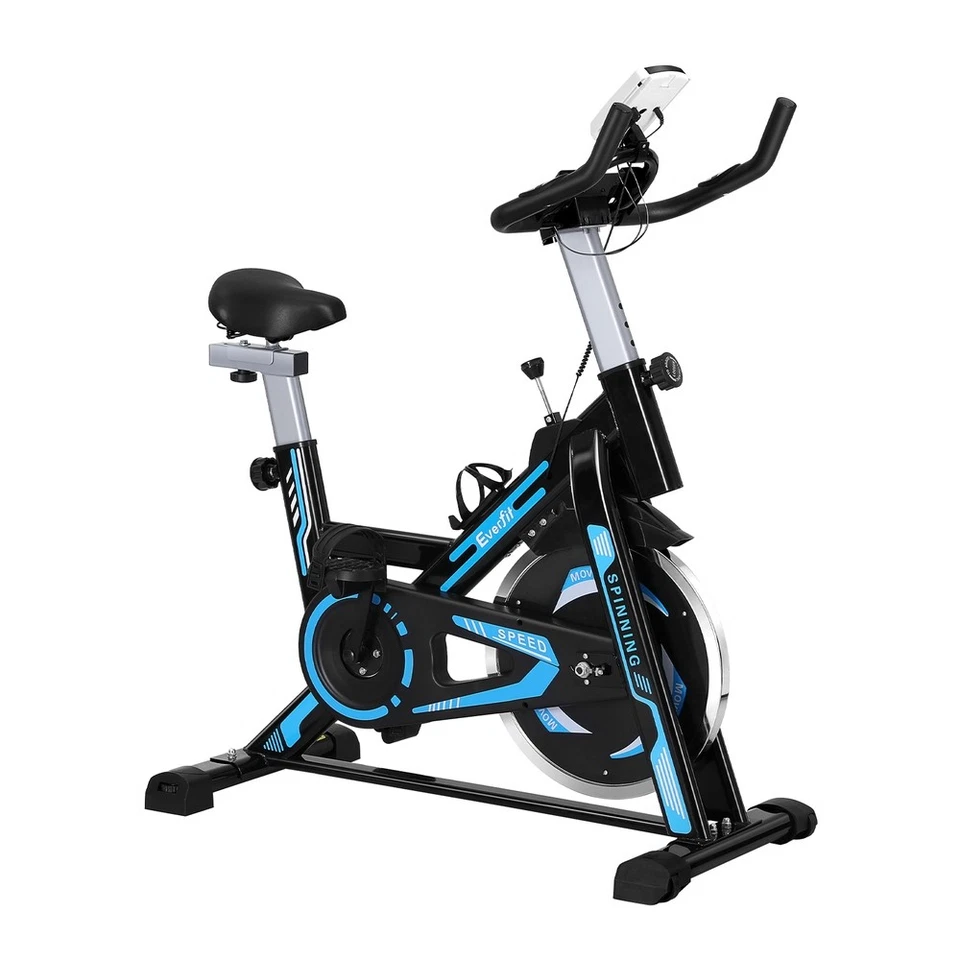 Everfit Spin Bike Exercise Bike 13KG Flywheel Fitness 150kg capacity - image 2 of 4