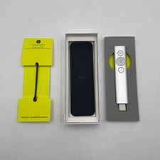 Logitech Spotlight Presentation Remote - Universal Presentation Clicker Silver