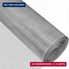 Wire Mesh Stainless Steel Filter Screen Sheets 30X120Cm 30 Mesh Fine Woven Wire.