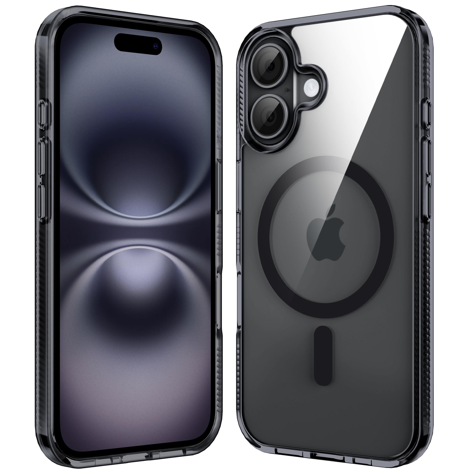 Supdeal Cover Magnetica per iPhone 16 [Compatibile con MagSafe] [Trasparente
