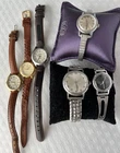 6 Vtg Timex Wristwatches Lot For Parts Or Repair, Electric, Indiglo Windup DsVa